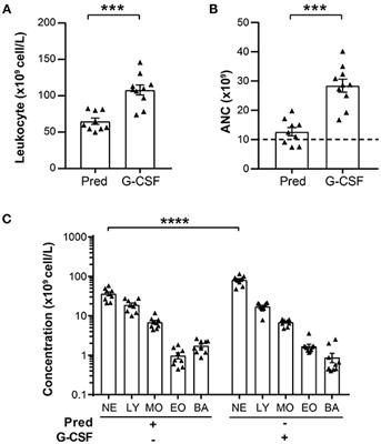 Comparison of Neutrophil Function in Granulocyte Concentrates From Prednisone- and G-CSF-Treated Donors: Effect of Stimulant, Leukapheresis and Storage